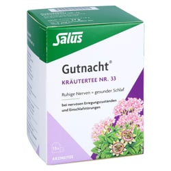 Gutnacht Kräutertee Nr.33 Salus Filterbeutel