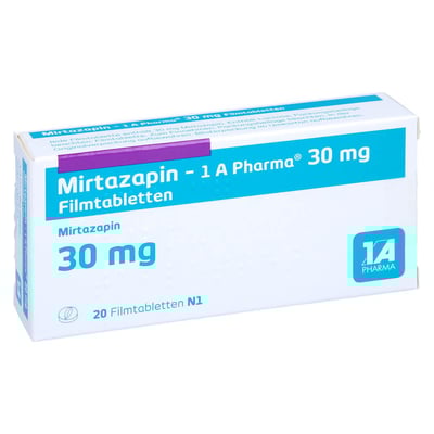 Mirtazapin - 1 A Pharma 30mg Filmtabletten