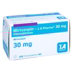 Mirtazapin - 1 A Pharma 30mg Filmtabletten