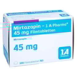 Mirtazapin - 1 A Pharma 45mg Filmtablette