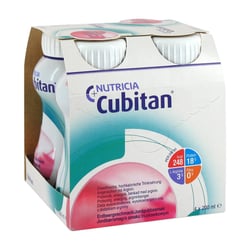 Cubitan Erdbeergeschmack Trinkflasche