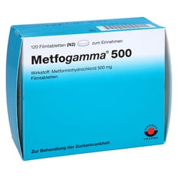 Metfogamma 500 mg