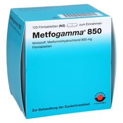 Metfogamma 850 mg