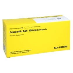 Gabapentin AAA 100 mg