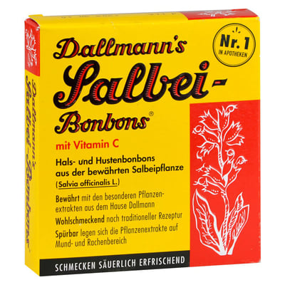 Dallmann's Salbei-Bonbons mit Vitamin C