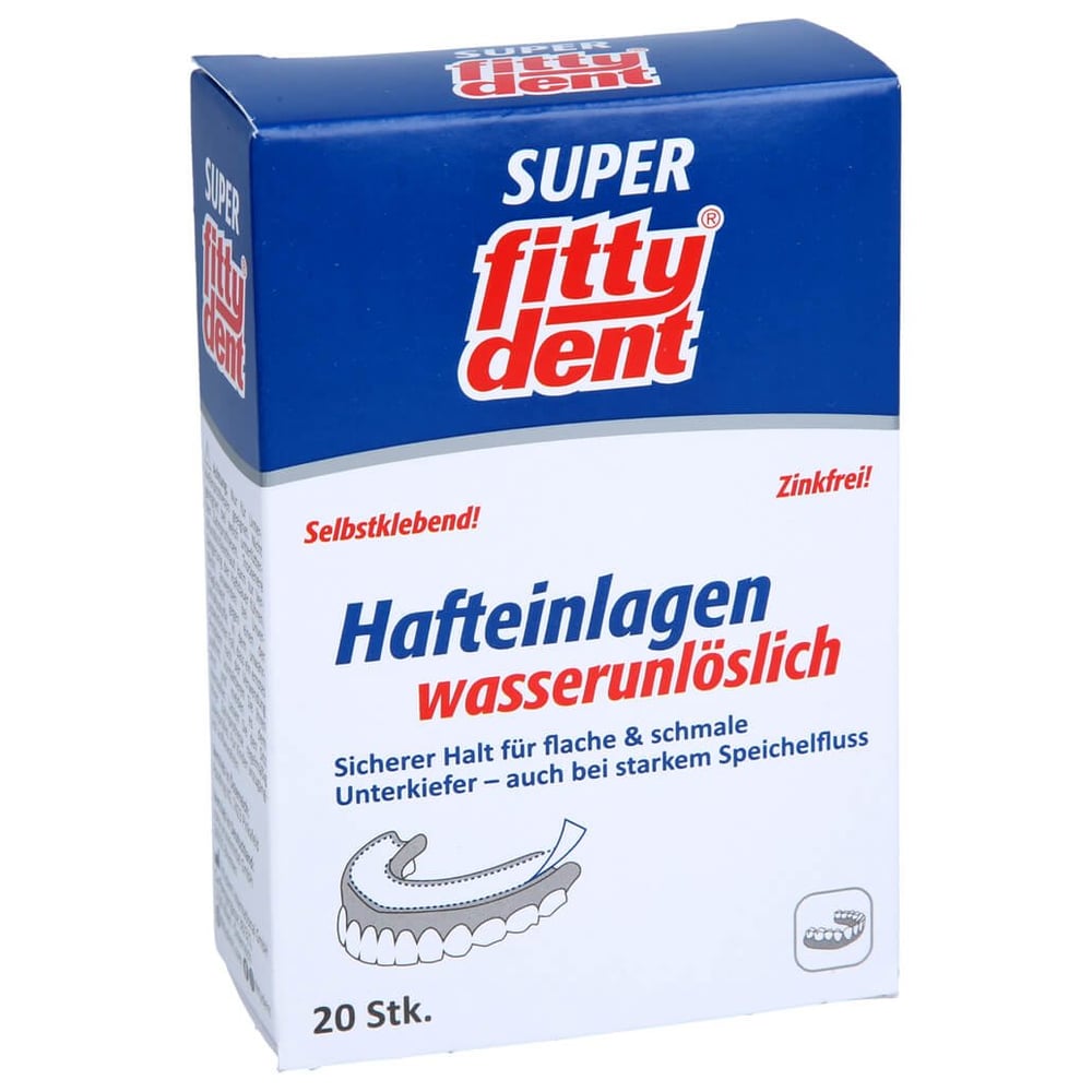 Fittydent Super Haftkleber Einlagen