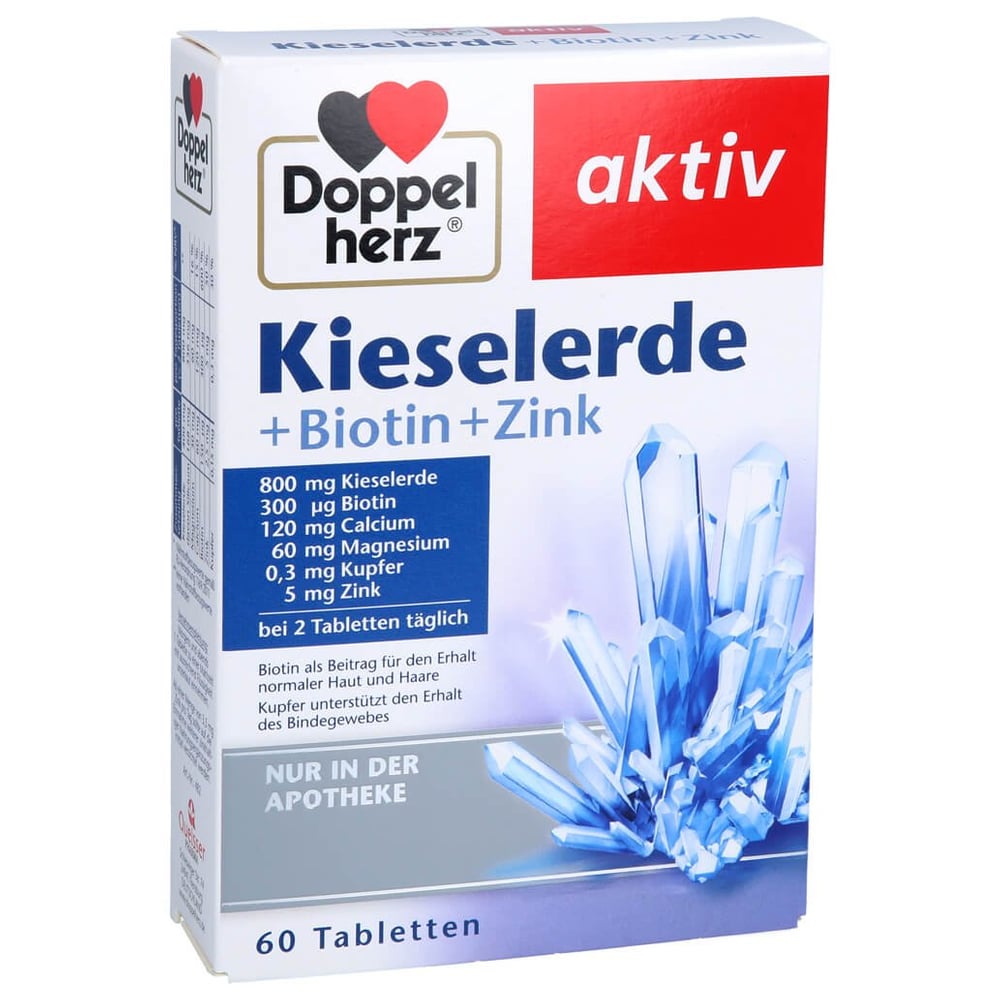 Doppelherz aktiv Kieselerde + Biotin + Zink