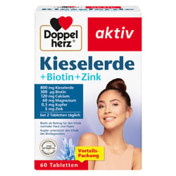 Doppelherz aktiv Kieselerde + Biotin + Zink