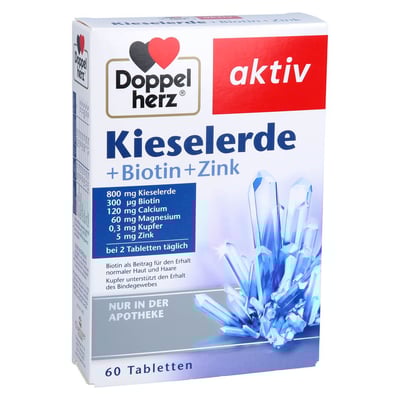 Doppelherz aktiv Kieselerde + Biotin + Zink