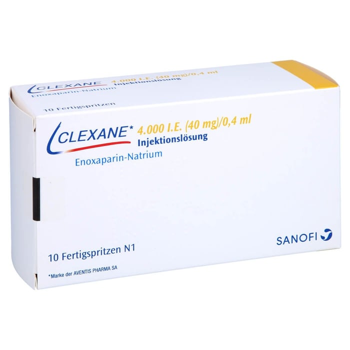 Clexane 4000 I.E. (40mg)/0,4ml Injektionslösung