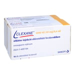 Clexane 4000 I.E. (40 mg)/0,4 ml Injektionslösung ohne Sicherheitssystem