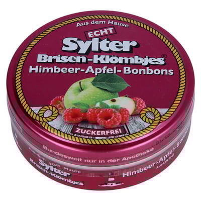 Echt Sylter Himbeer Apfel Bonbons zuckerfrei
