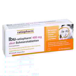 IBU-ratiopharm 400 akut Schmerztabletten