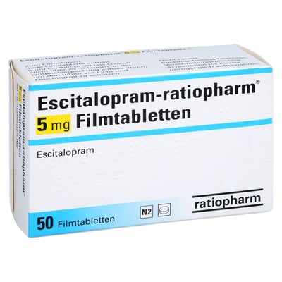 Escitalopram-ratiopharm 5 mg