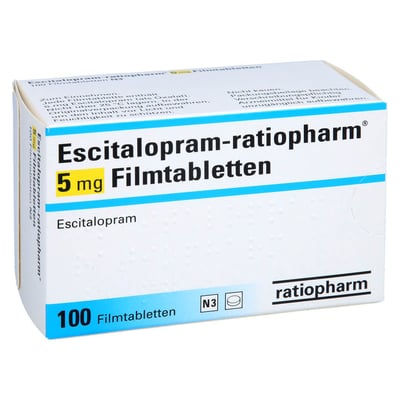 Escitalopram-ratiopharm 5 mg