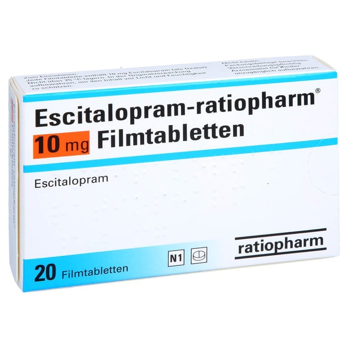 Escitalopram-ratiopharm 10mg