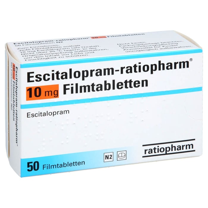 Escitalopram-ratiopharm 10mg