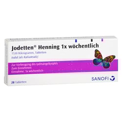 Jodetten Henning 1x wöchentlich 1530 Mikrogramm
