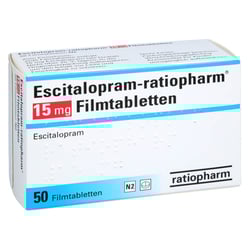 Escitalopram-ratiopharm 15 mg