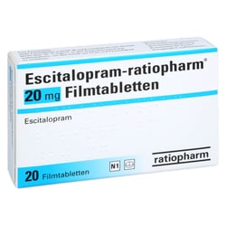 Escitalopram-ratiopharm 20 mg
