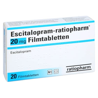 Escitalopram-ratiopharm 20 mg