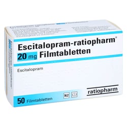 Escitalopram-ratiopharm 20 mg