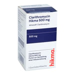 Clarithromycin Hikma 500 mg Pulv. Inlösg Produktbild 1