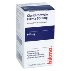 Clarithromycin Hikma 500 mg Pulv. Inlösg