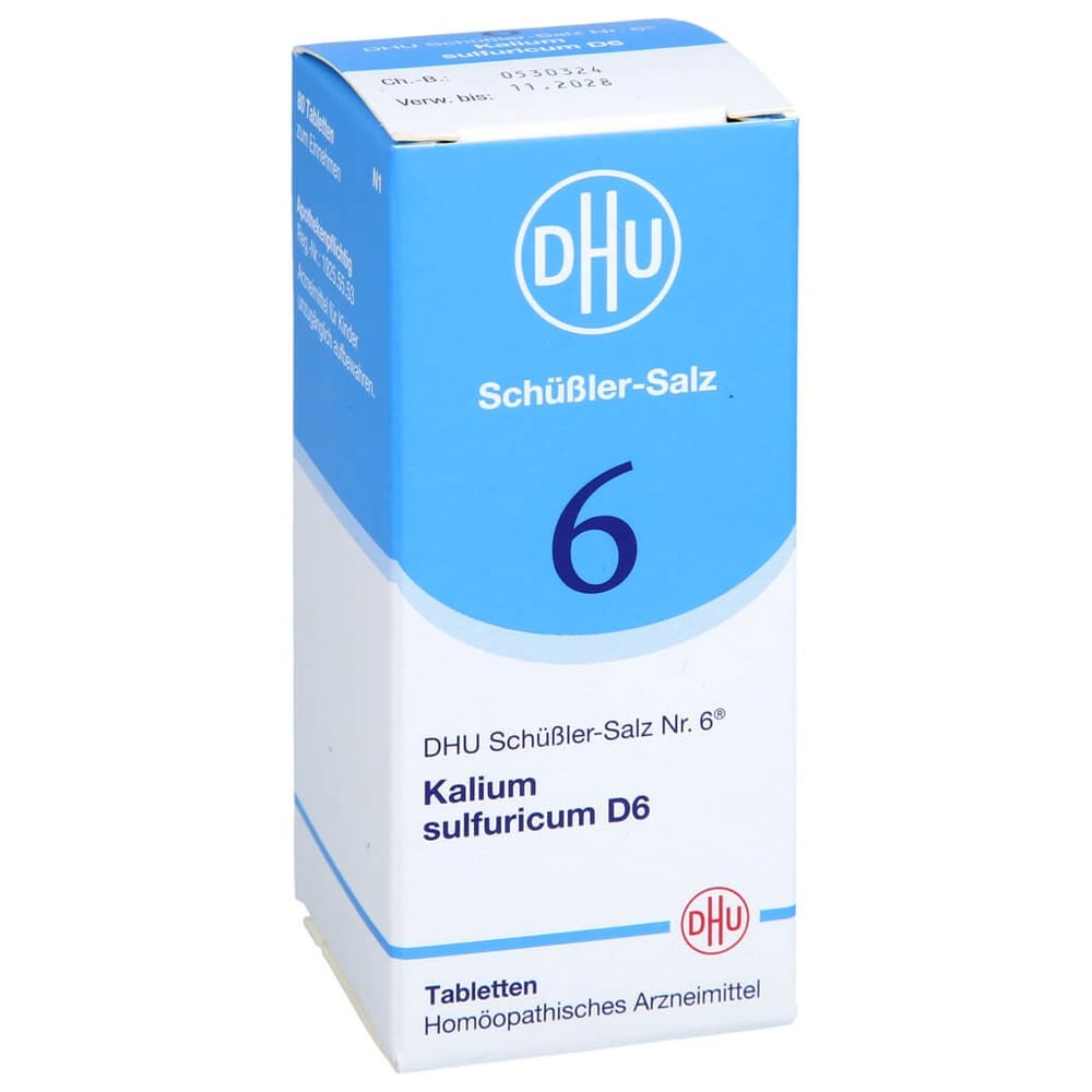 Biochemie Dhu 6 Kalium Sulfuricum D 6