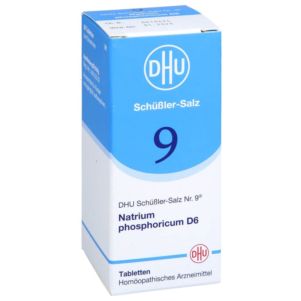 Natrium Phosphoricum D 6 Biochemisches Funktionsmittel Nr. 9