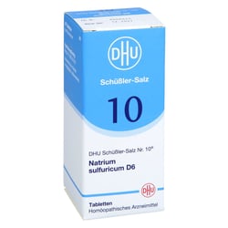 Biochemie Dhu 10 Natrium sulfuricum D 6 Tabletten