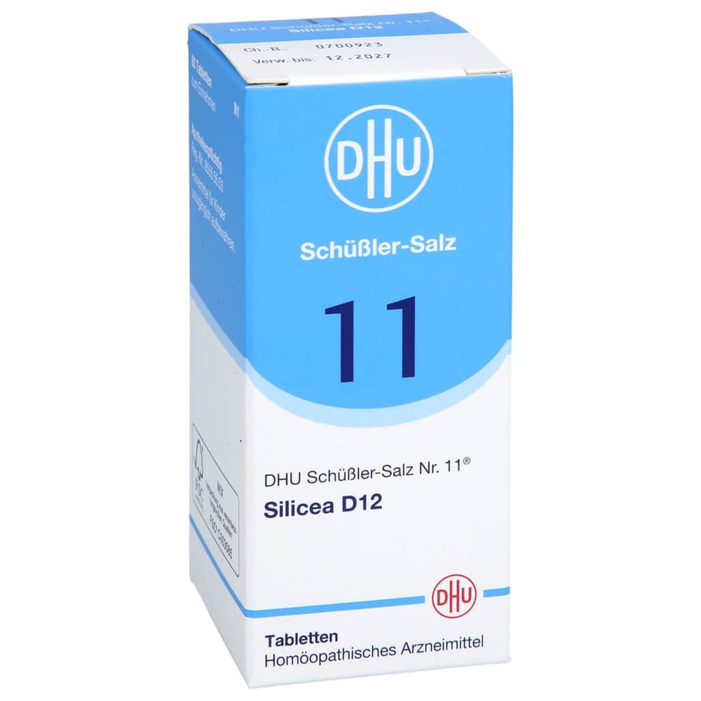 Silicea D12 Biochemisches Funktionsmittel Nr. 11