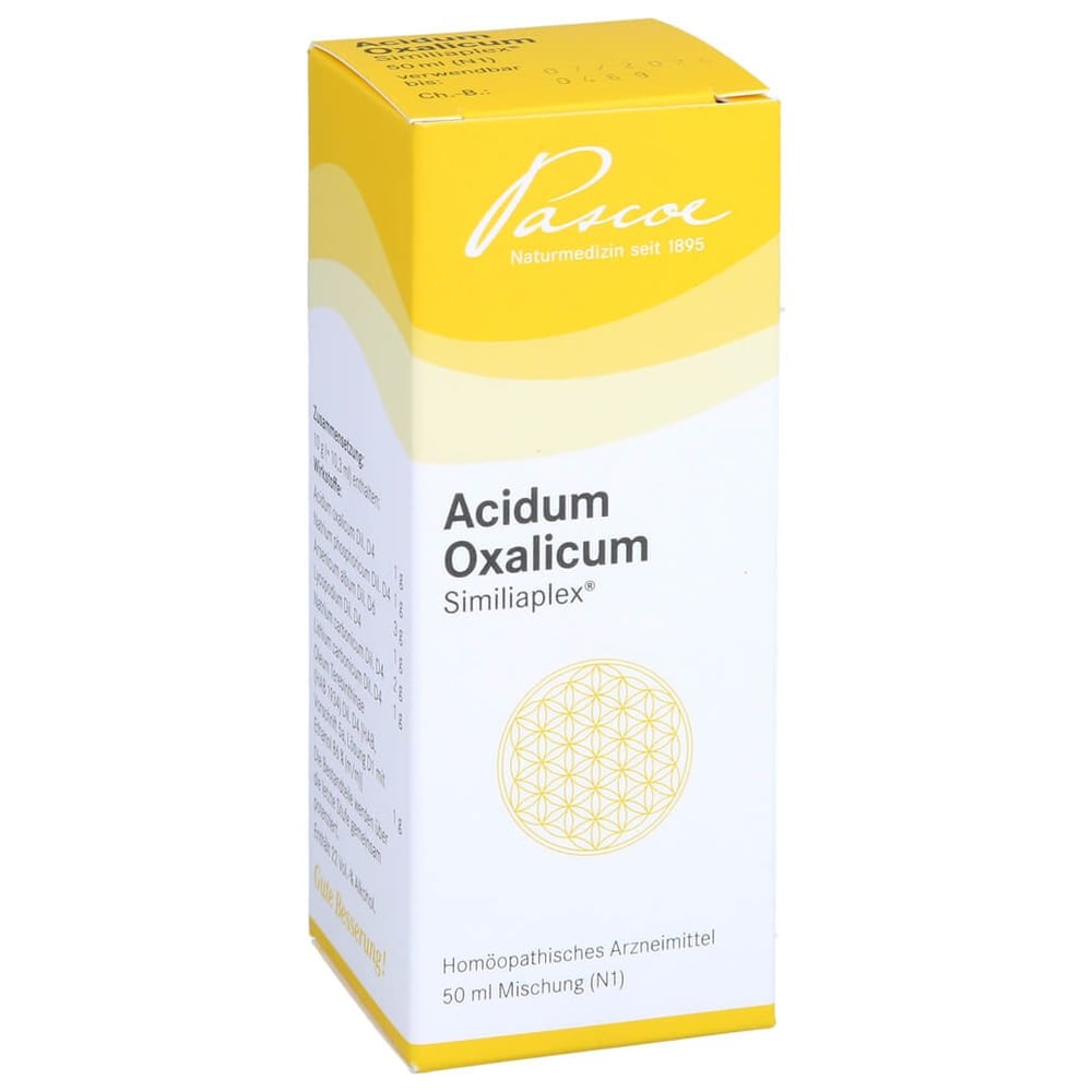 Acidum oxalicum Similiaplex Mischung