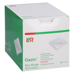 Gazin Mullkompresse 10x10 cm 12fach steril