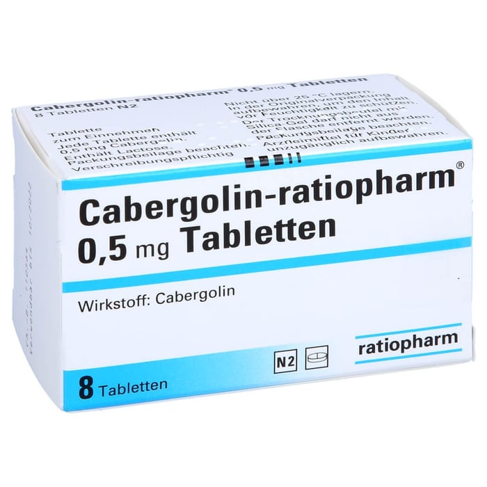 Cabergolin-ratiopharm 0,5mg