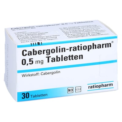 Cabergolin-ratiopharm 0,5 mg