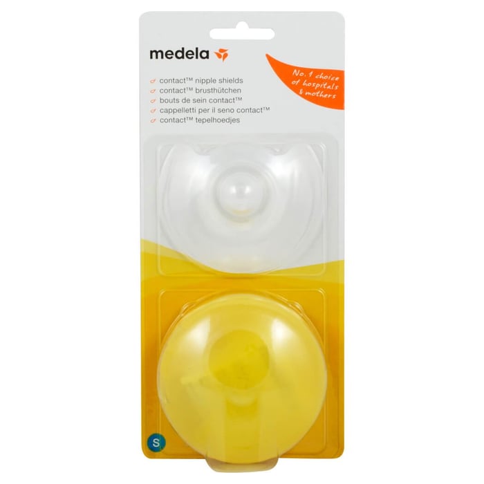 Medela Contact Brusthütchen Gr. S m. Aufbew.box