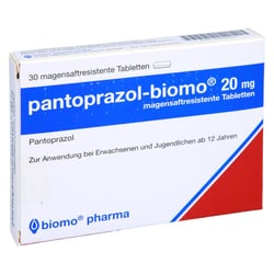 Pantoprazol-biomo 20 mg