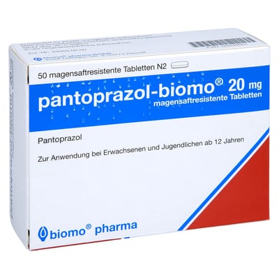 Pantoprazol-biomo 20 mg Produktbild 1