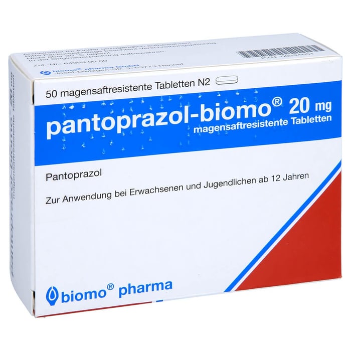 Pantoprazol-biomo 20mg