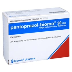 Pantoprazol-biomo 20 mg