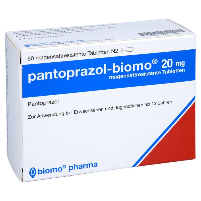 Pantoprazol-biomo 20mg