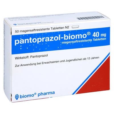 Pantoprazol-biomo 40 mg Produktbild 1