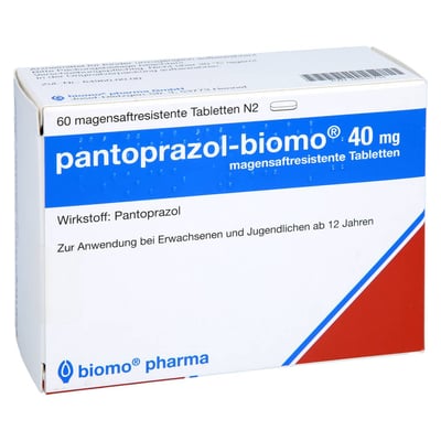 Pantoprazol-biomo 40 mg Produktbild 1