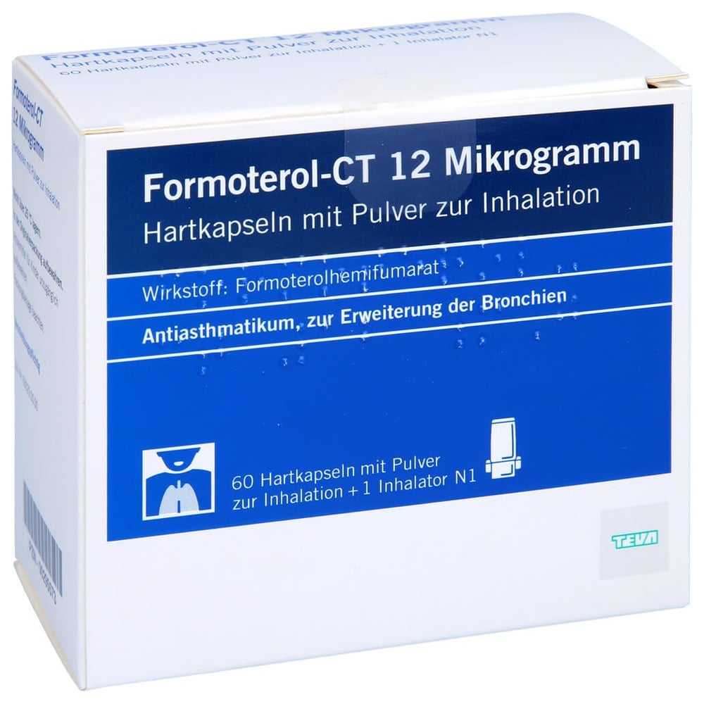 Formoterol - CT 12 Mikrogramm Hartkapseln INH
