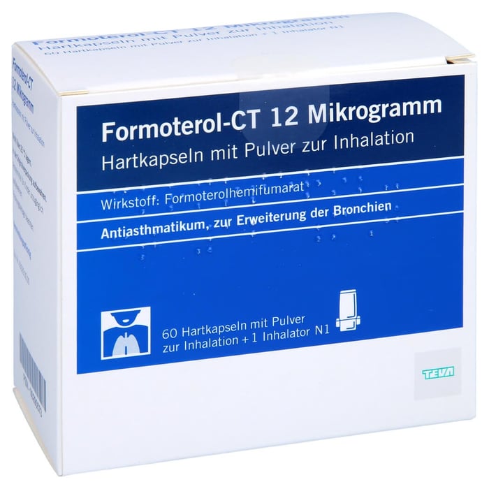 Formoterol - CT 12 Mikrogramm Hartkapseln INH