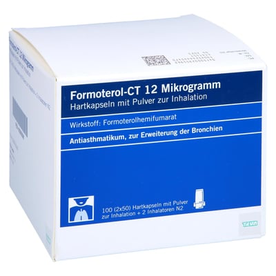 Formoterol - CT 12 Mikrogramm Hartkapseln INH