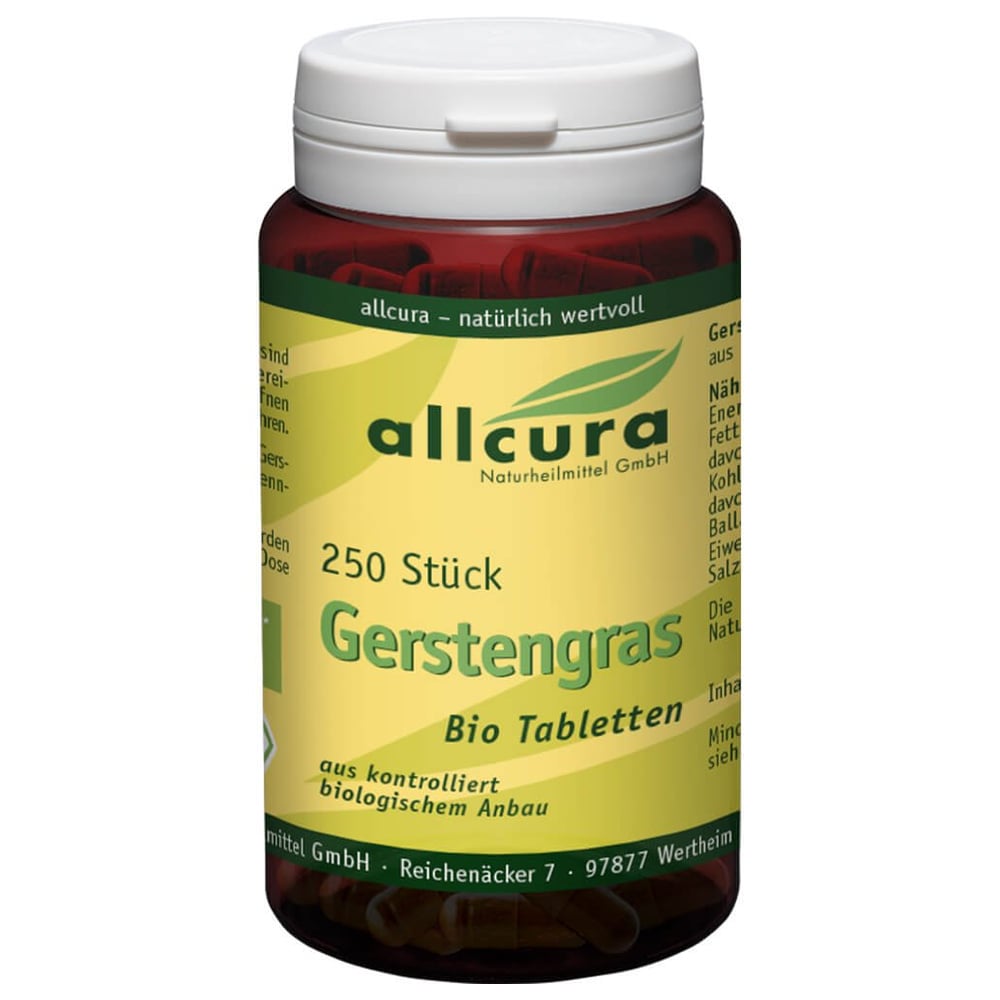 Gerstengras Tabletten Bio