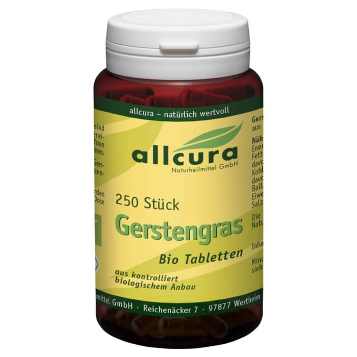 Gerstengras Tabletten Bio