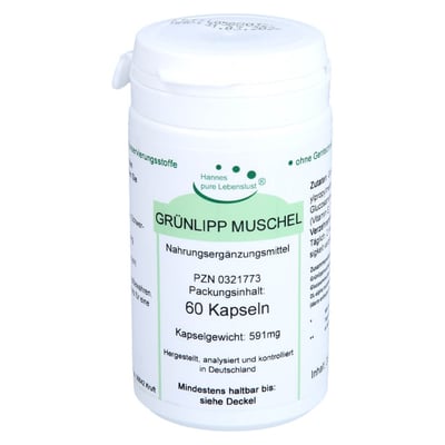 Grünlippmuschel KAPSELN